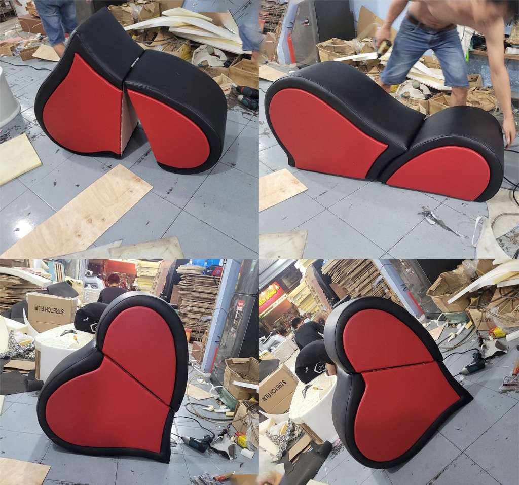 Ghế tình yêu và các tư thế quan hệ trên ghế sofa tình yêu