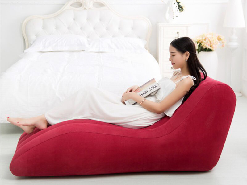 Ghế tình yêu bơm hơi có tốt không? mua ở đâu giá tốt