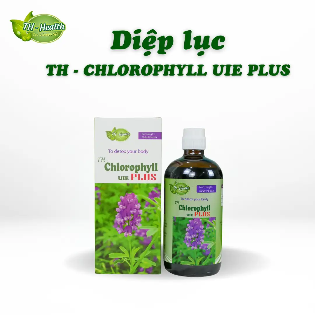 Diệp Lục TH Chlorophyll UIE PLUS Mẫu Mới