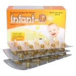 INFANT D - Viên uống tăng đề kháng, chắc răng, khoẻ xương - Úc - Rồng Vàng - Dropbiz