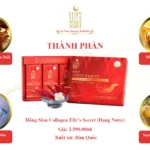 Thành Phần Hồng Sâm Collagen Cao Cấp Hàn Quốc Hộp 30 Gói X 10ml - Dropbiz