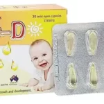 Viên uống tăng đề kháng, chắc răng, khoẻ xương INFANT D - Úc - Rồng Vàng - Dropbiz