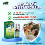 Xịt Bào Tử Intest Bacillus Hỗ Trợ Làm Giảm Viêm Tai Mũi Họng