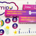 Thong tin Thuoc do chieu cao decal dan tuong Midu Droppiishops - Dropbiz