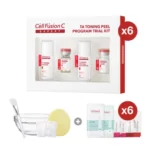 Cell Fusion C Expert – Giải pháp dưỡng trắng an toàn, cải thiện sắc tố da TA TONING PEEL KIT (Combo 6 bộ) - Droppiishops