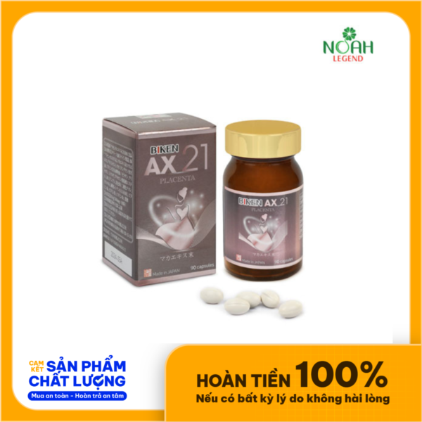 Viên Uống Nội Tiết Tố Biken Ax 21 Placenta