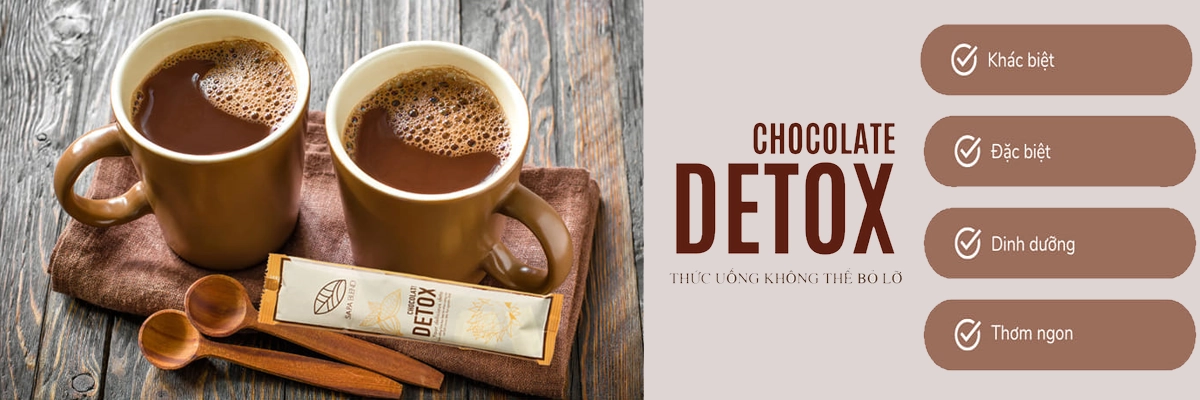 Chocolate Detox - Thức uống sức khỏe chính hãng - Dropbiz