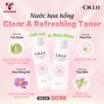 Thành Phần Và Công Dụng Nước Hoa Hồng Clear A Refreshing 150ml +dr.lee