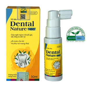 Xịt sâu răng Dental Nature 120ml chính hãng giá rẻ - Dropbiz