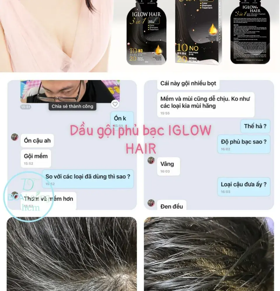 feedback iglow hair - review iglow hair - iglow hair có tốt không - iglow hair có hiệu quả không - Dropbiz - 10