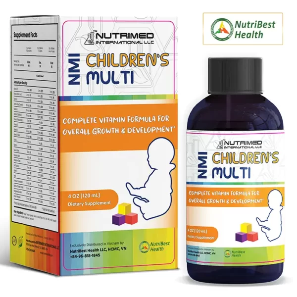 Thực phẩm bổ sung tăng cường đề kháng NMI Children’s Multi chính hãng giá tốt - Nutribest Health - Dropbiz