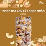 Thanh Gạo Lứt Hạnh Nhân Fitto Vị Dừa (coconut)