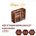 Thanh Hạt Gạo Lứt Hạnh Nhân Fitto Vị Socola - Fitto Granola Almond Brown Rice Chocolate Flavor