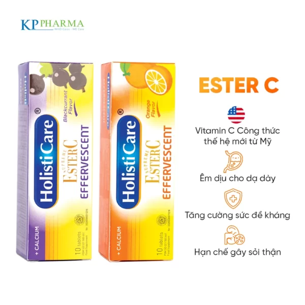 Viên Vitamin C Sủi Thế Hệ Mới Ester C Chính Hãng - King Powder - Dropbiz