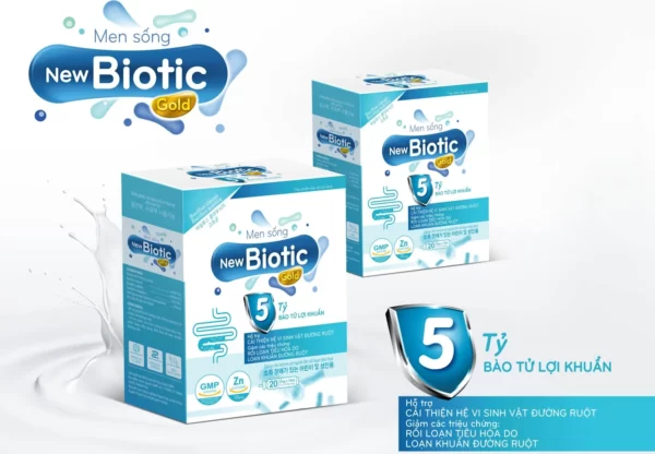 Công Dụng Men Sống New Biotic Gold - Dropbiz