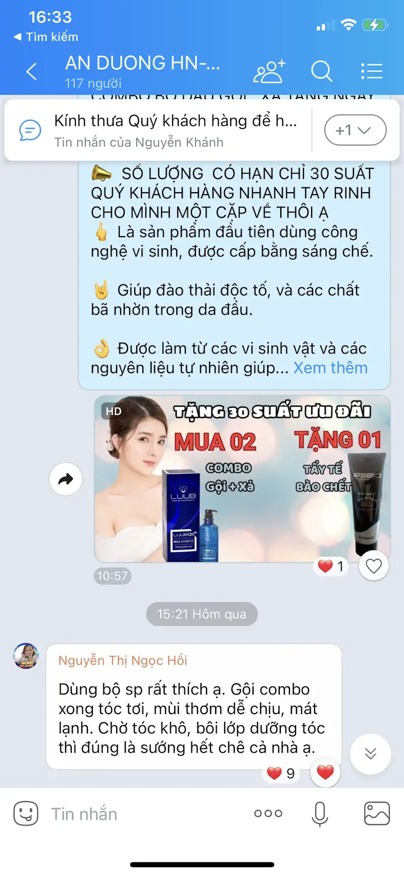 Gội Combo Luub Q10 Xong Là Tóc Tơi, Thơm Dễ Chịu, Mát Lạnh - Dropbiz