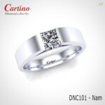 Nhẫn Cặp Cartino Dnc101 – Nam