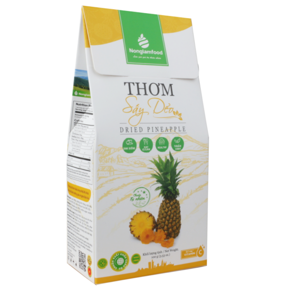 Thơm sấy dẻo Nông Lâm Food 100gr - Dropbiz