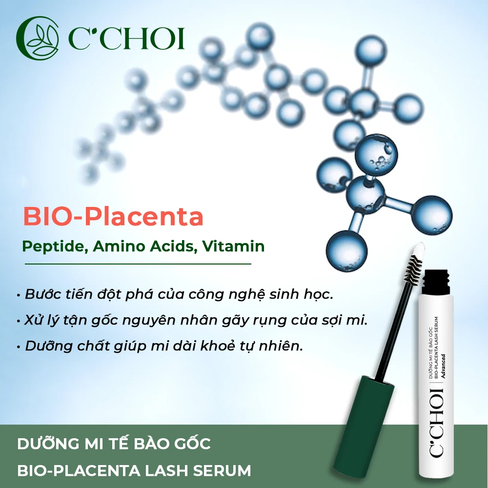 Bio-placenta Trong Dưỡng Mi Tế Bào Gốc C'choi - Dropbiz