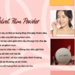 Công Dụng Phấn Phủ Kiềm Dầu C'choi Velvet Film Powder Foundation - Punar - Dropbiz