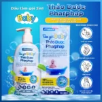 Dầu Tắm Gội Baby Thảo Dược Pharpharp Jpnatural - Dropbiz