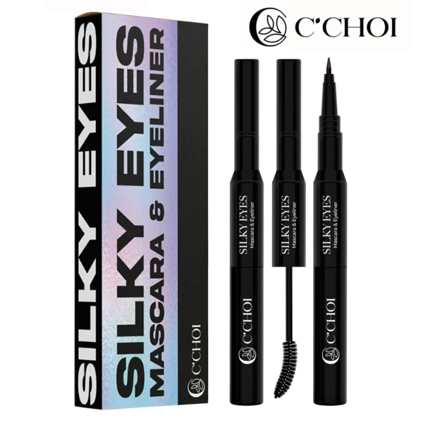 Gel Chuốt Mi Và Kẻ Mắt Tự Nhiên C'choi - Silky Eyes - Mascara & Eyeliner