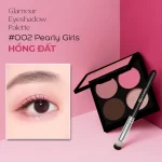 Phấn Mắt C’choi Tông Hồng đất Màu #002 Pearly Girls - Glamour Eyeshadow Palette