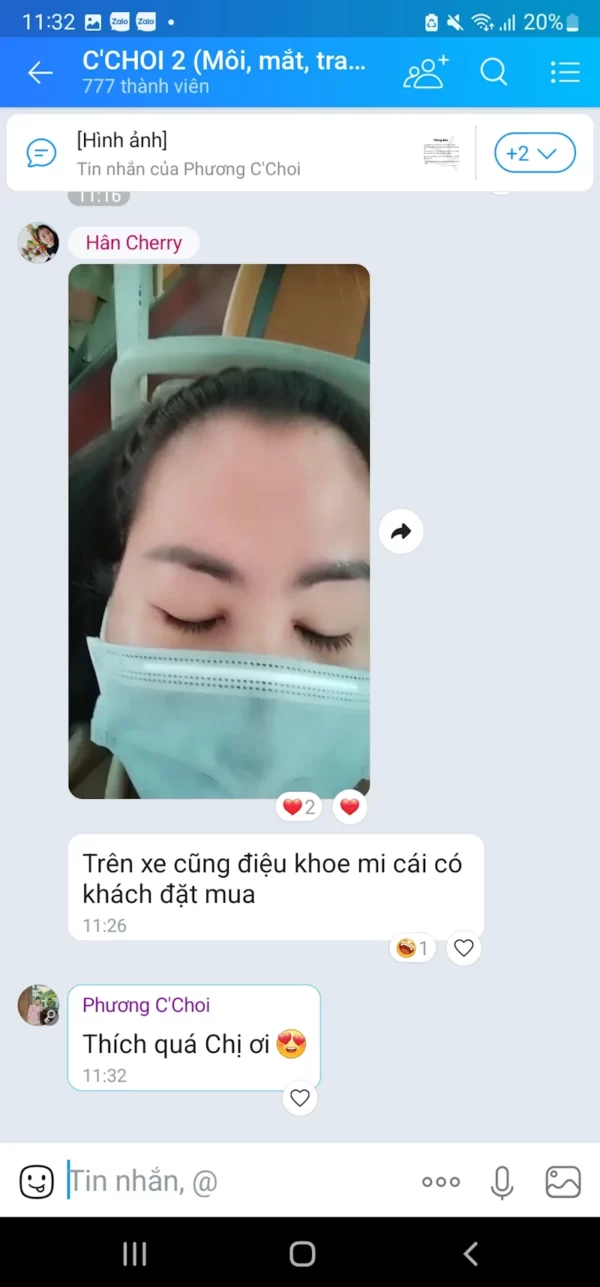 Review Dưỡng Mi Tế Bào Gốc C'choi - Bio-placenta Lash Serum - Punar - Dropbiz - Hình 1