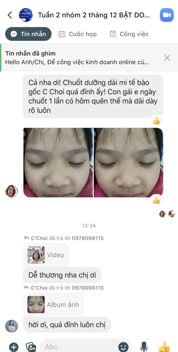 Review Dưỡng Mi Tế Bào Gốc C'choi - Bio-placenta Lash Serum - Punar - Dropbiz - Hình 4