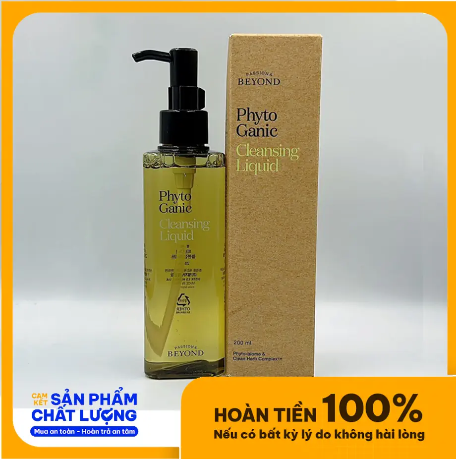 Tẩy Trang Kết Hợp Sữa Rửa Mặt 2in1 Beyond Phytoganic Cleansing Liquid 200ml - Dropbiz