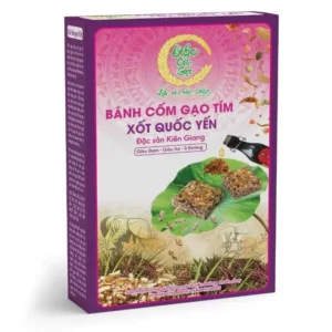 Bánh Cốm Gạo Tím Xốt Quốc Yến đặc Sản St Bibo - Đặc Sản Kiên Giang - Dropbiz