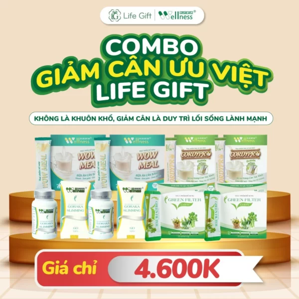 Combo Giảm Cân ưu Việt Life Gift - Dropbiz