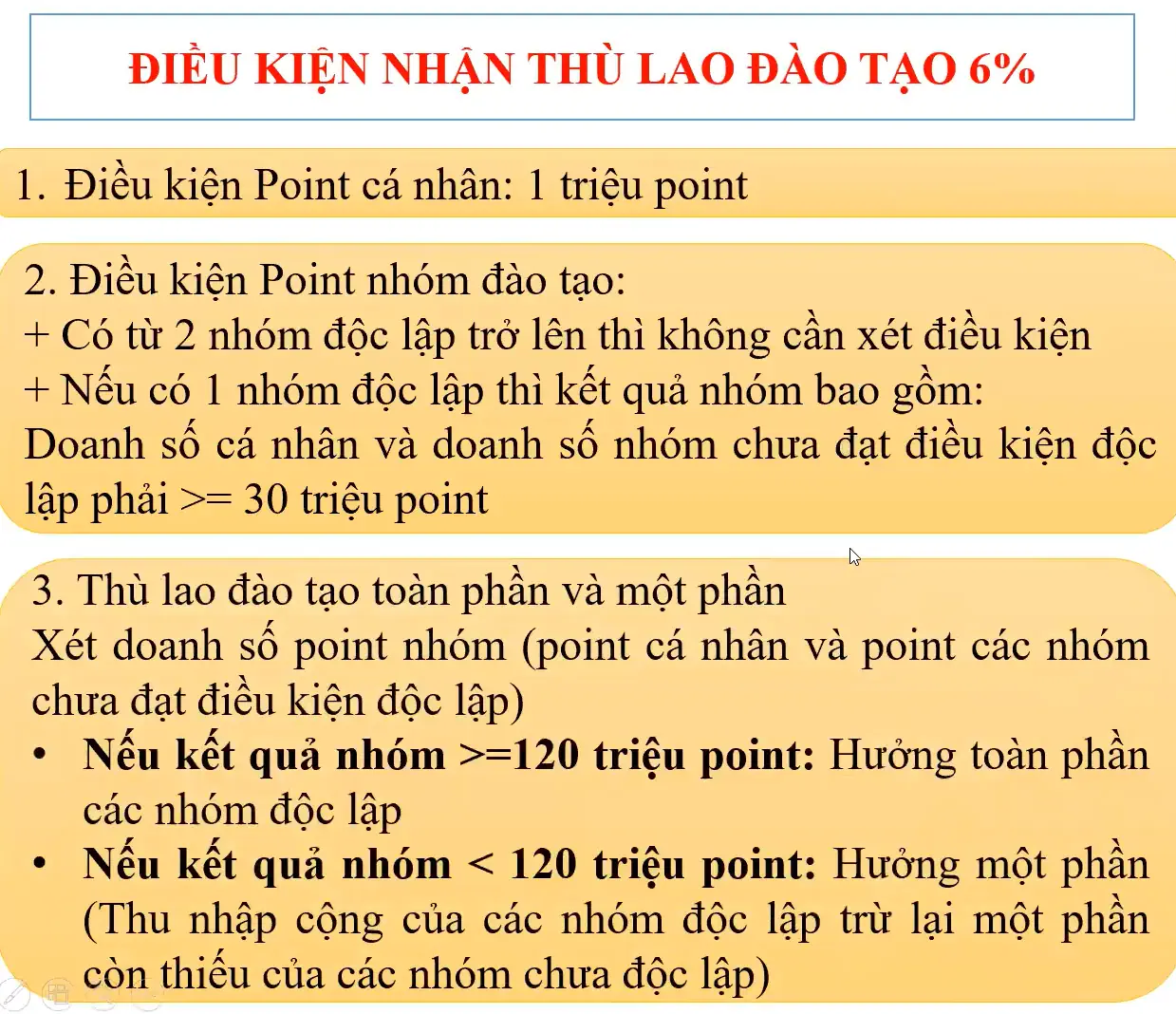 Điều Kiện Nhận Thù Lao đào Tạo Cơ Bản - Dropbiz