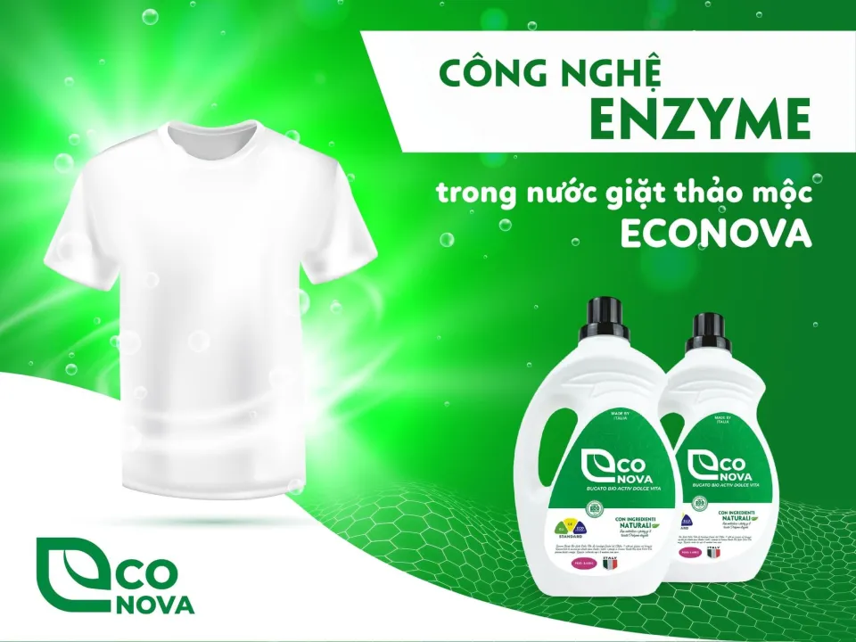 Công Nghệ Enzyme Trong Nước Giặt Thảo Mộc Econova