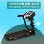 Thiết Kế Khung Máy Thép Không Gỉ Chắc Chắn Bền Bỉ - Máy Chạy Bộ Trong Nhà Airbike Sport T800