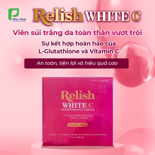 relish white c 28 vien glutathione vitamin c trang da thai doc 7017 2 - Dropbiz