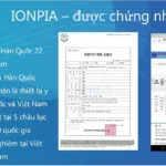 Các Chứng Nhận Và Thành Tựu đạt được Của Ionpia