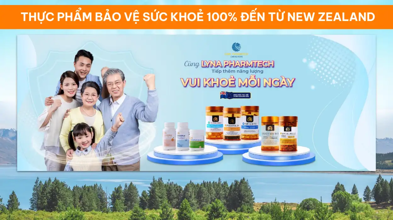 Lyna Pharmtech - Thực Phẩm Bảo Vệ Sức Khỏe 100% đến Từ New Zealand - Dropbiz