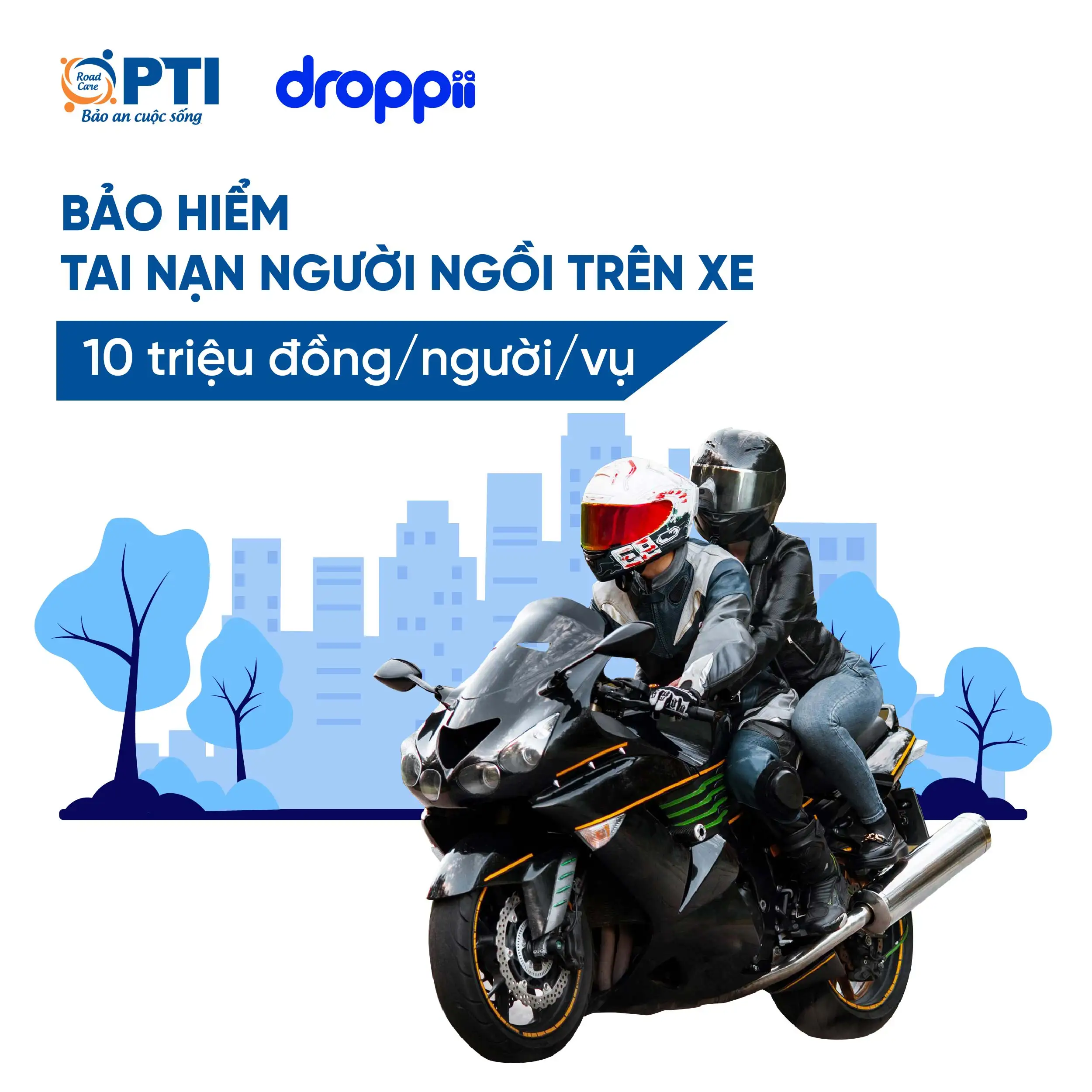 Bảo hiểm tai nạn người ngồi trên xe máy