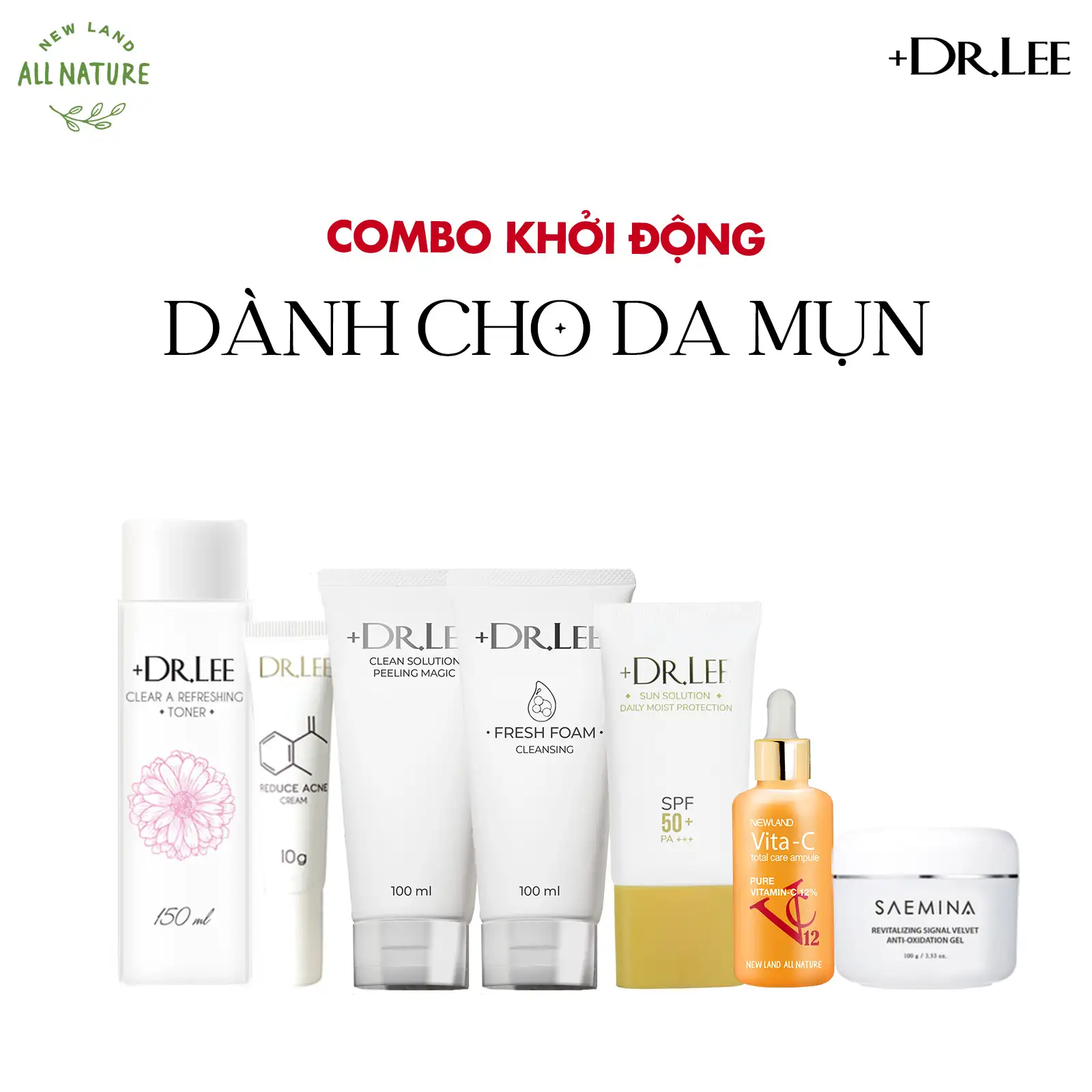 Combo khởi động dành cho da mụn