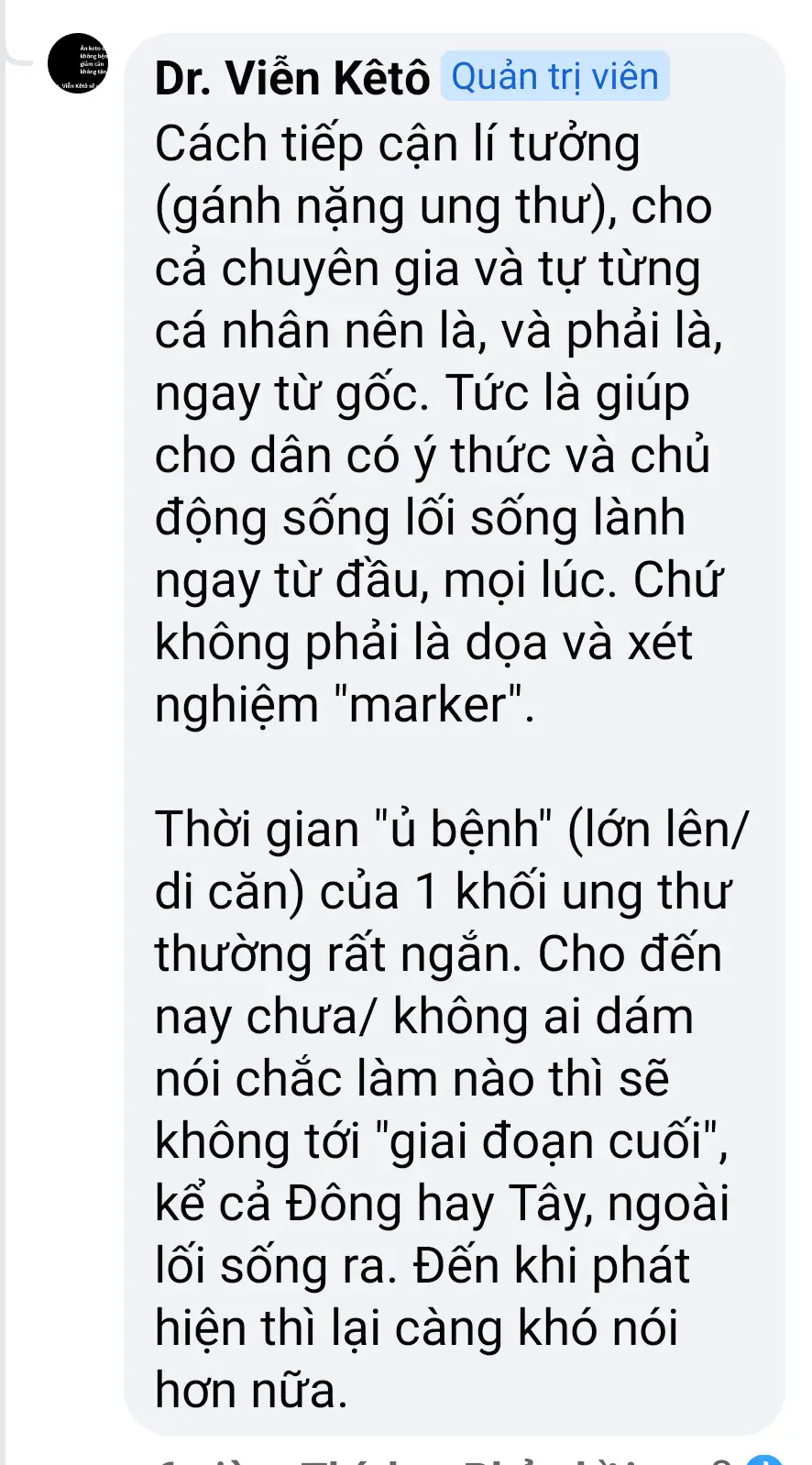 Có nên tầm soát ung thư 6 tháng 1 lần?