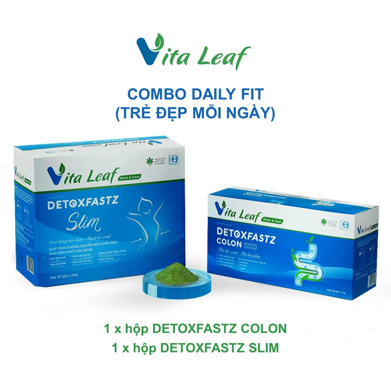 Combo dailyfit (trẻ đẹp mỗi ngày) – Giảm cân, giữ dáng, thanh lọc cơ thể