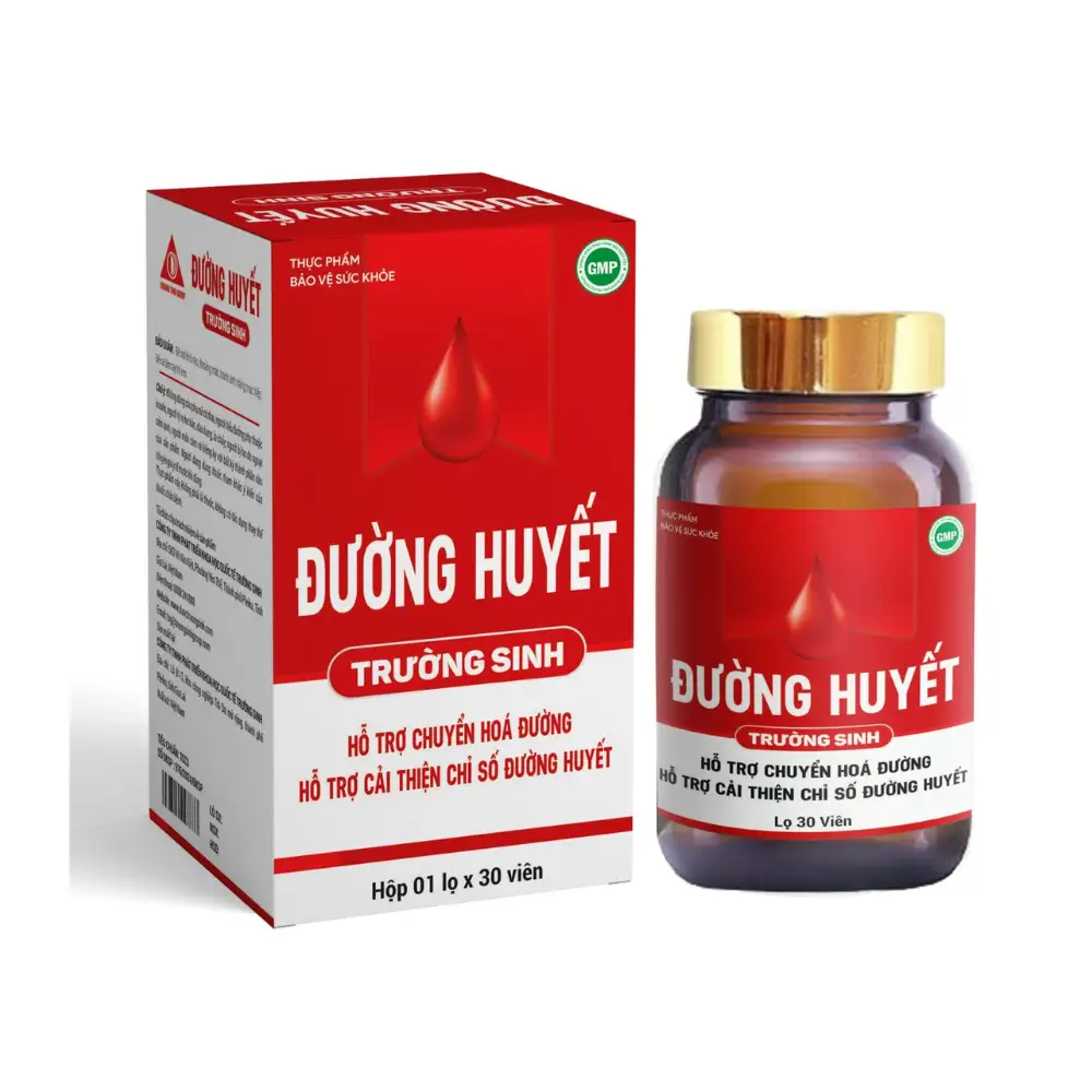 Thực Phẩm Hỗ Trợ đường Huyết Trường Sinh 30 Viên