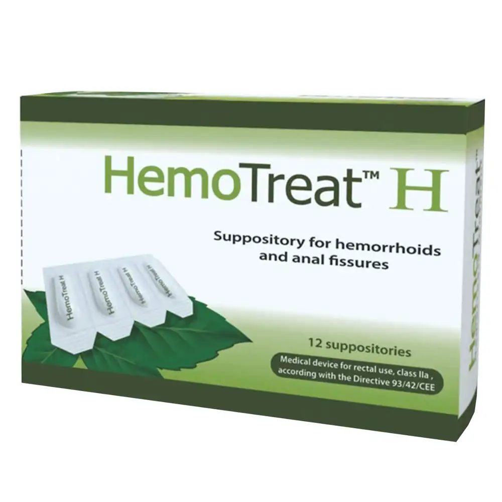 Viên đặt Hỗ Trợ Trĩ Hemotreat H Suppositories (kèm Túi Giữ Nhiệt)