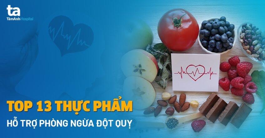 Chế độ ăn uống lành mạnh để phòng ngừa đột quỵ