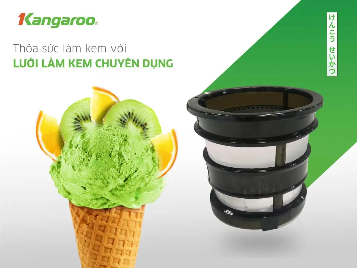 Máy ép chậm Kangaroo KG1B8