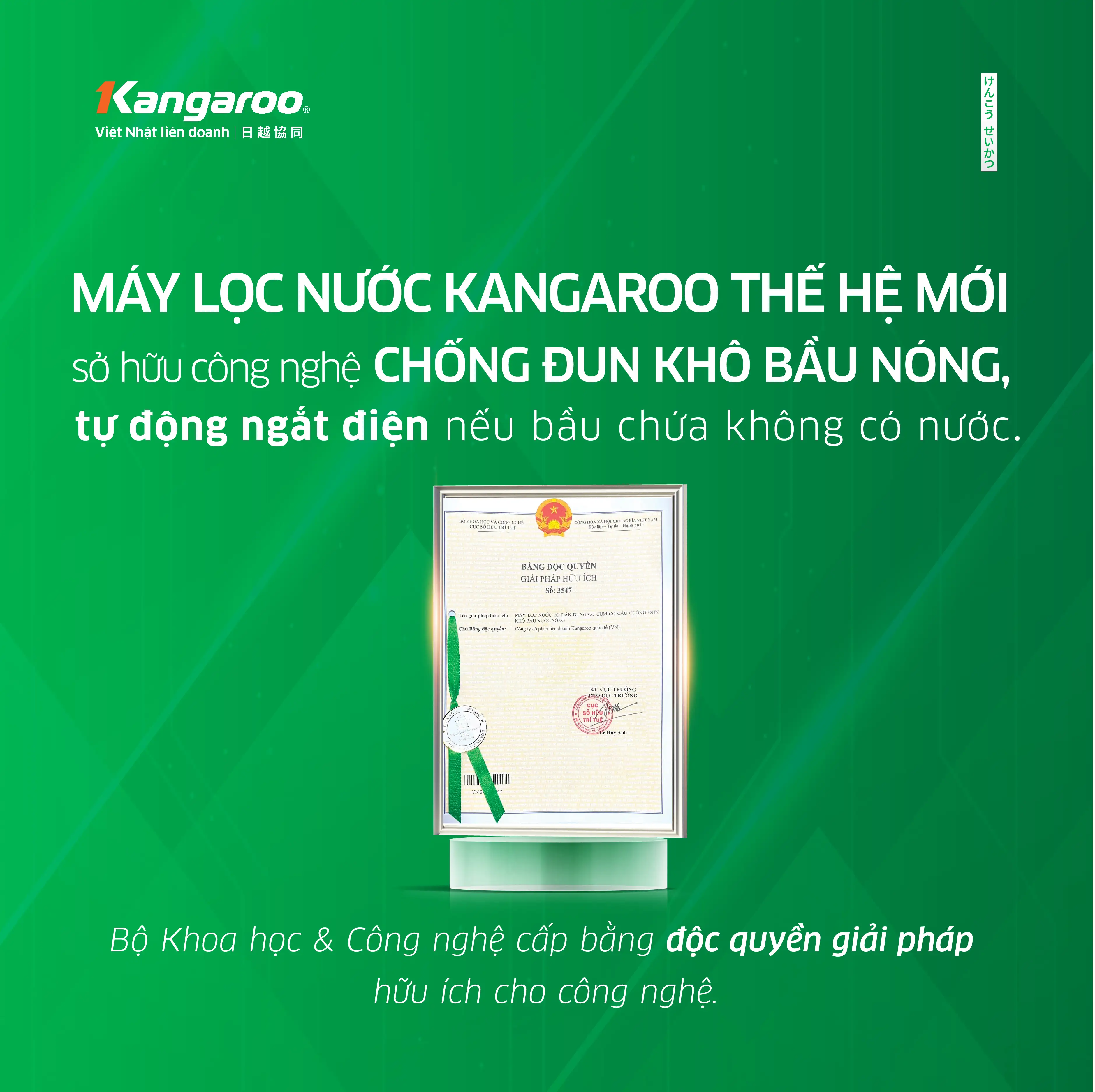 may loc nuoc kangaroo ro nong lanh kg10a17 9Ntu - Dropbiz