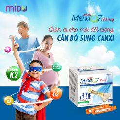 Thành phần Midu Mena Q7 180mcg