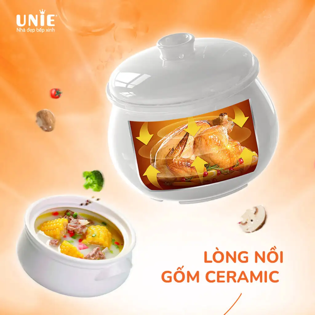 Nồi nấu chậm Unie USC10W